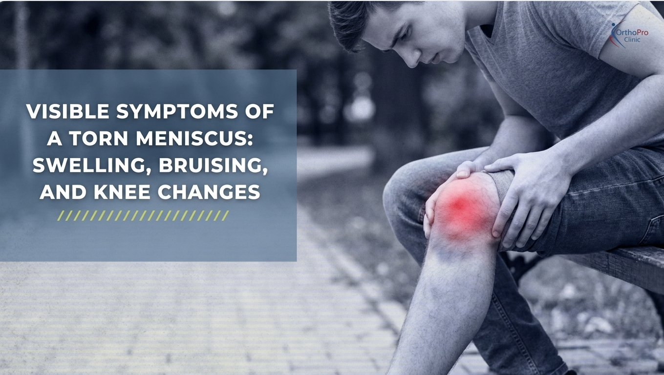 1Visible Symptoms of a Torn Meniscus Swelling Bruising, and Knee Changes